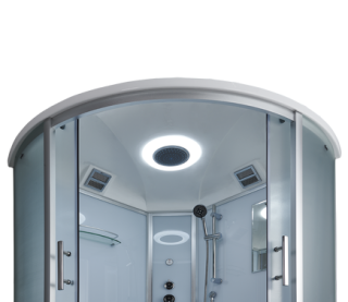 Душевая кабина Timo Standart T-6600SF Silver Fabric 100x100см